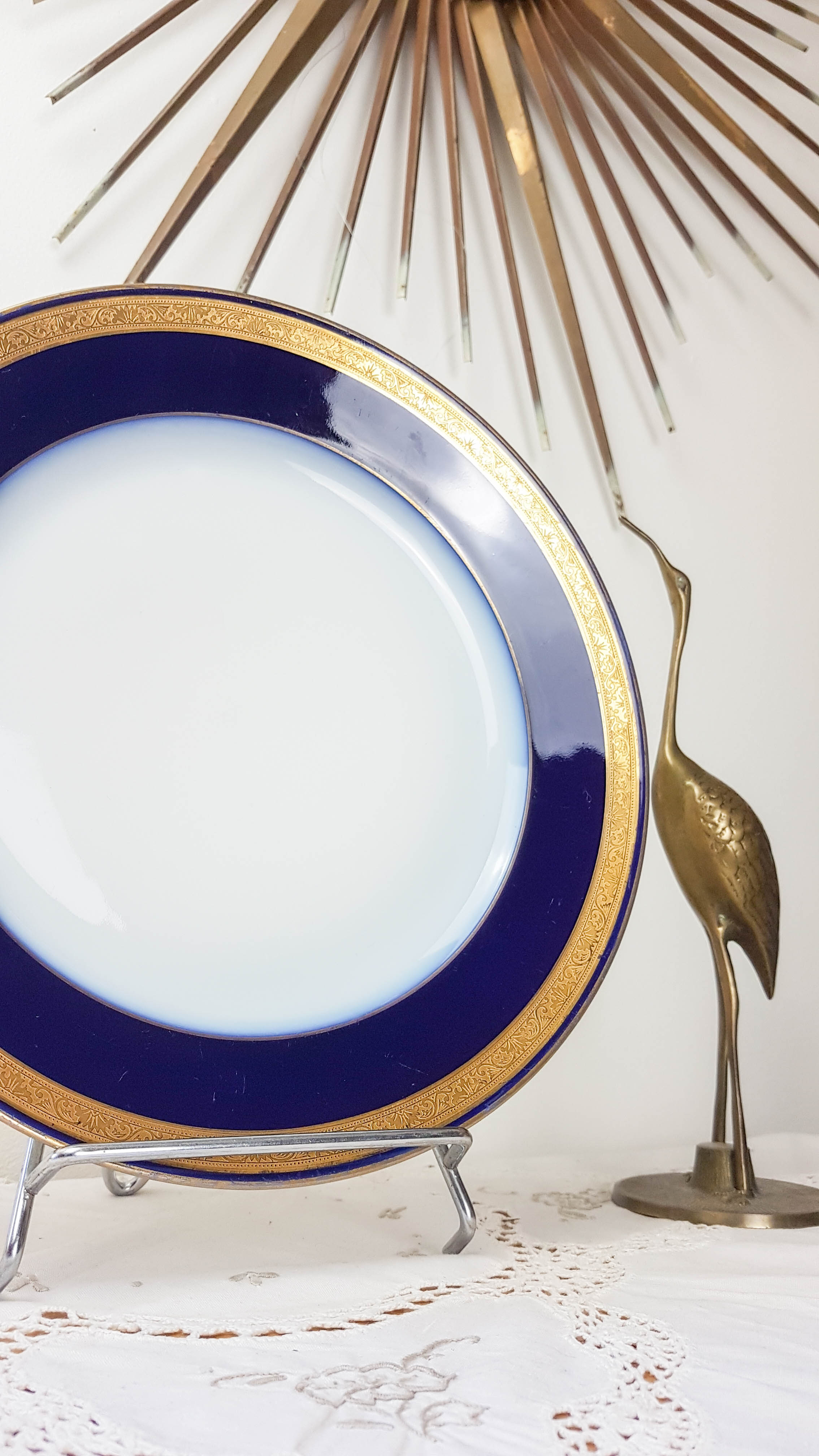 Big round dish raynaud - c limoges