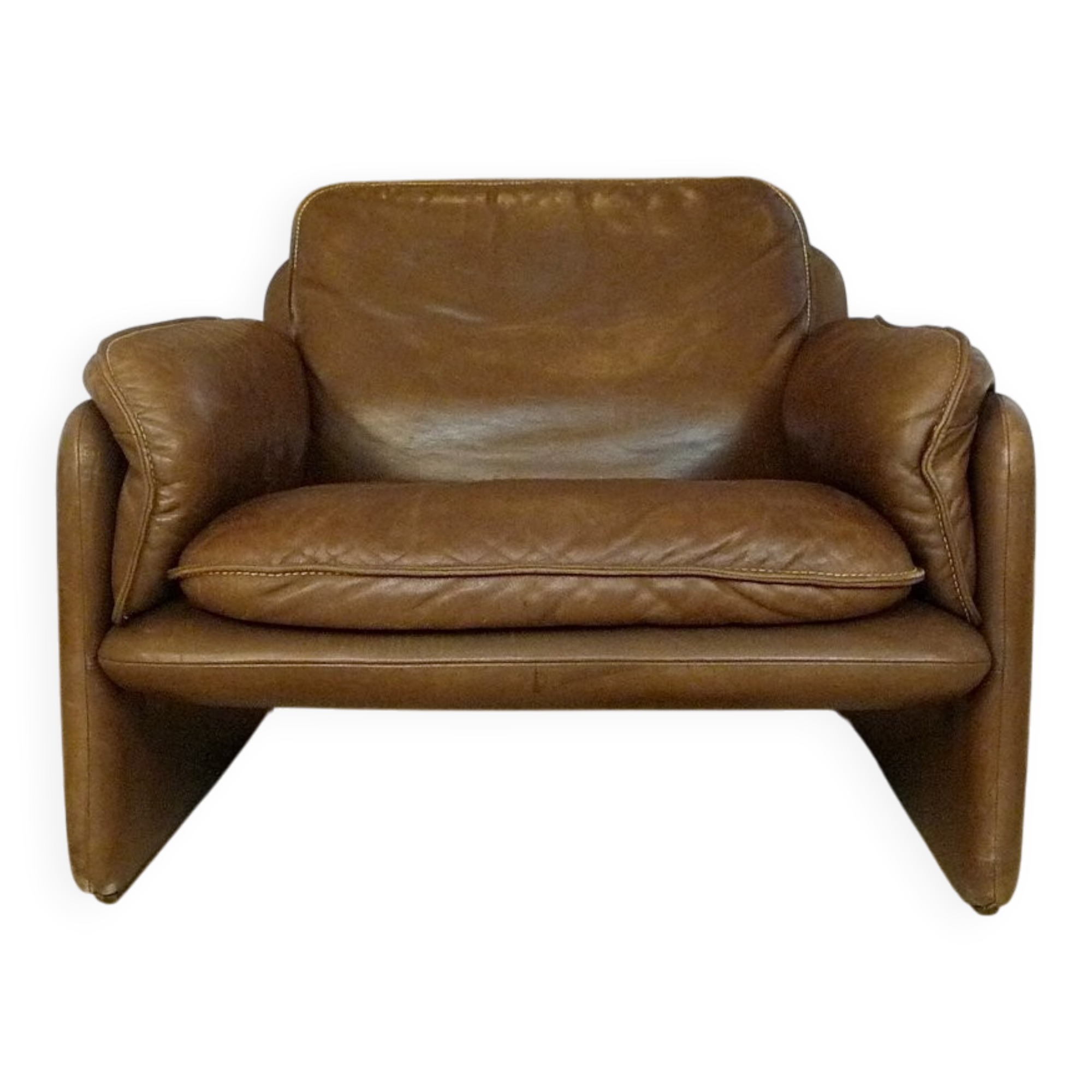DS-61 leather easy chair from De Sede, Switzerland 1970s