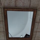 Louis XVI-style wooden mirror  50x60cm