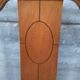 Art craft art nouveau armchair in oak and brass