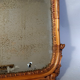 Miroir xixe siècle encadrement bois sculpté 72x54 cm sb