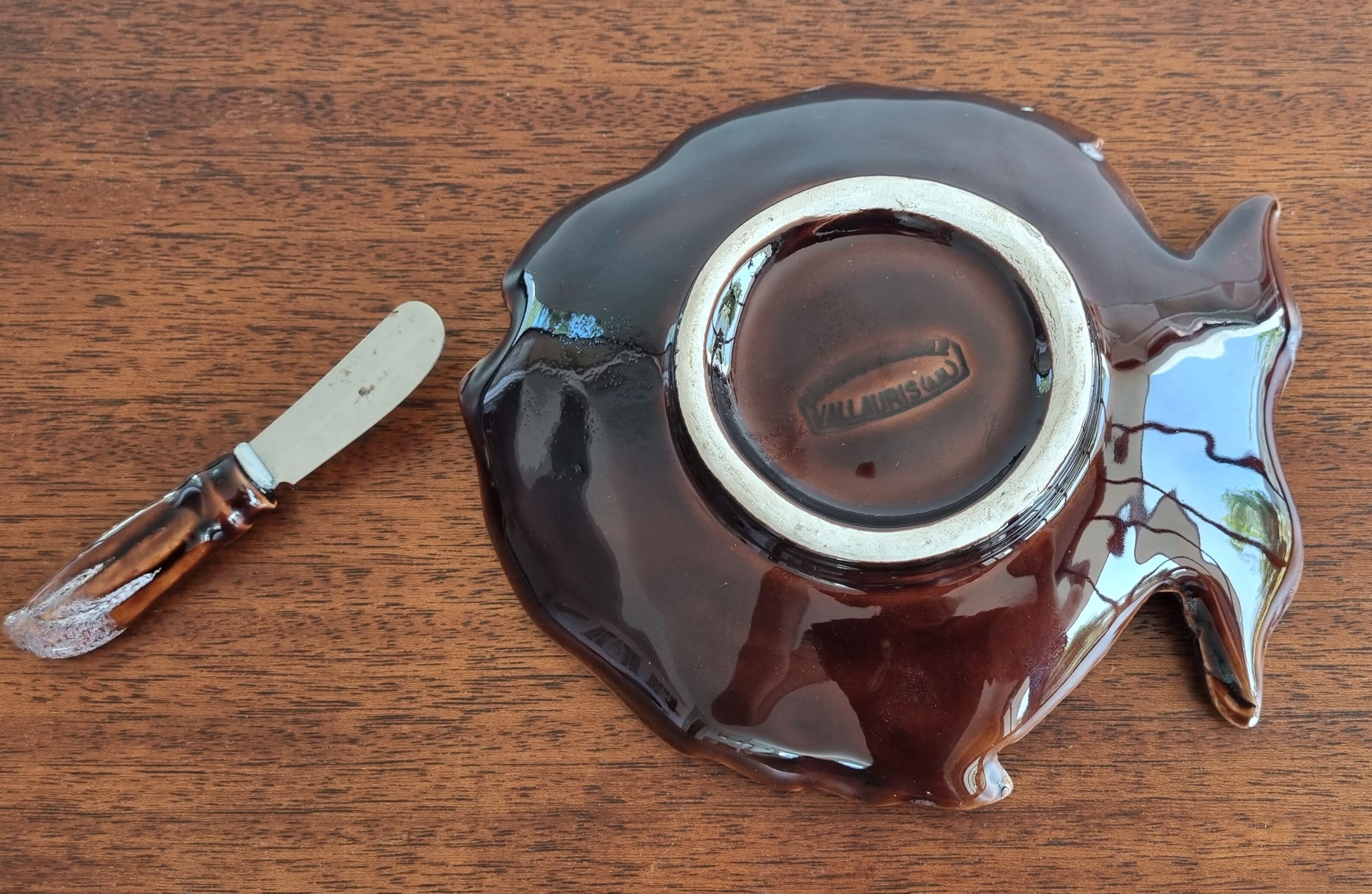Vallauris butter plate