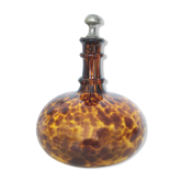 Carafe en verre écaille soufflé