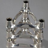 Three modular candle holders by BMF, Germany