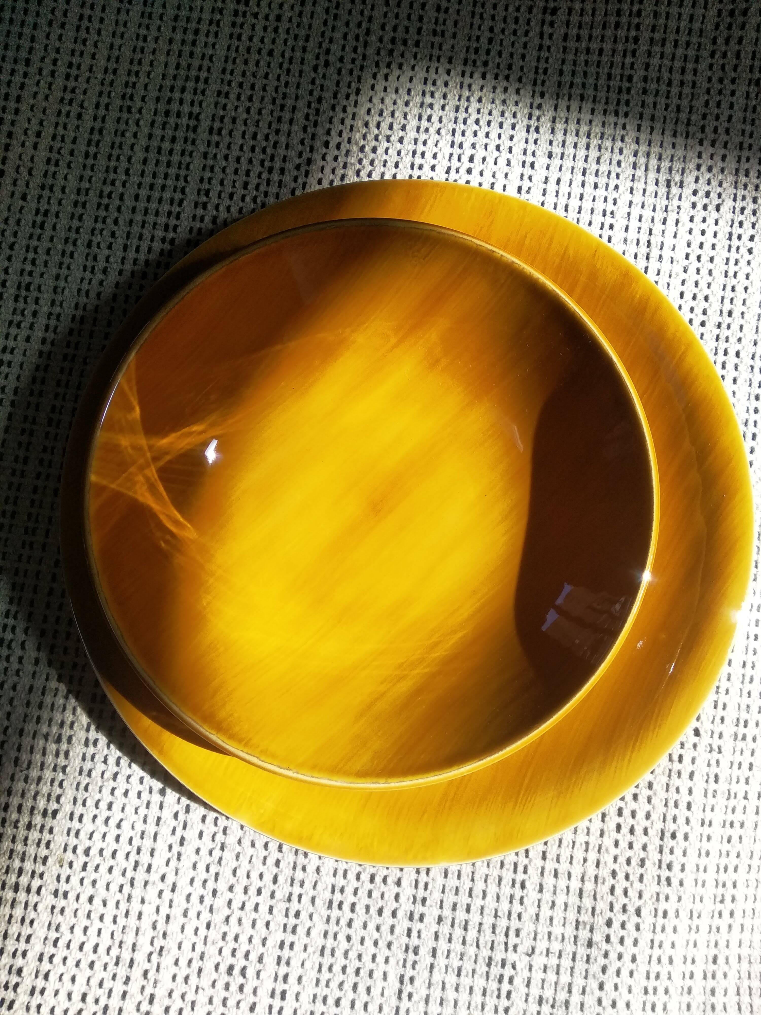 Salins Earthenware Dinner Service, Provence Model, 70'