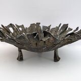 Salvino Marsura Brutalist Forged Iron Centerpieces, 1970s