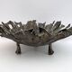 Salvino Marsura Brutalist Forged Iron Centerpieces, 1970s