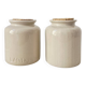 Set of 2 stoneware pots/vase - Lab Lagny Vintage