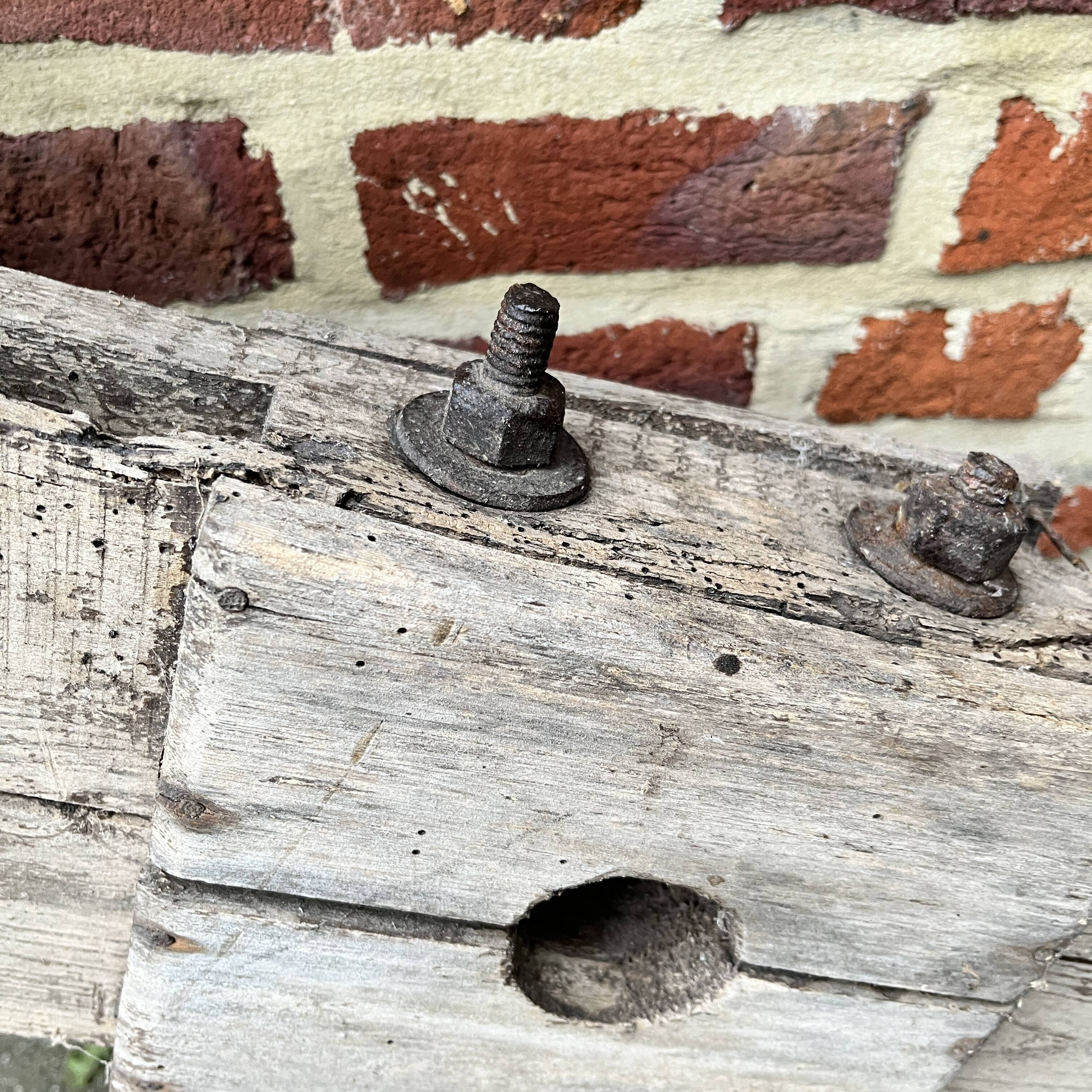 Decorative wooden wheel