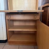 Swedish oak bar cabinet from the 60s-70s.