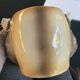 Lion's head pot cover in earthenware