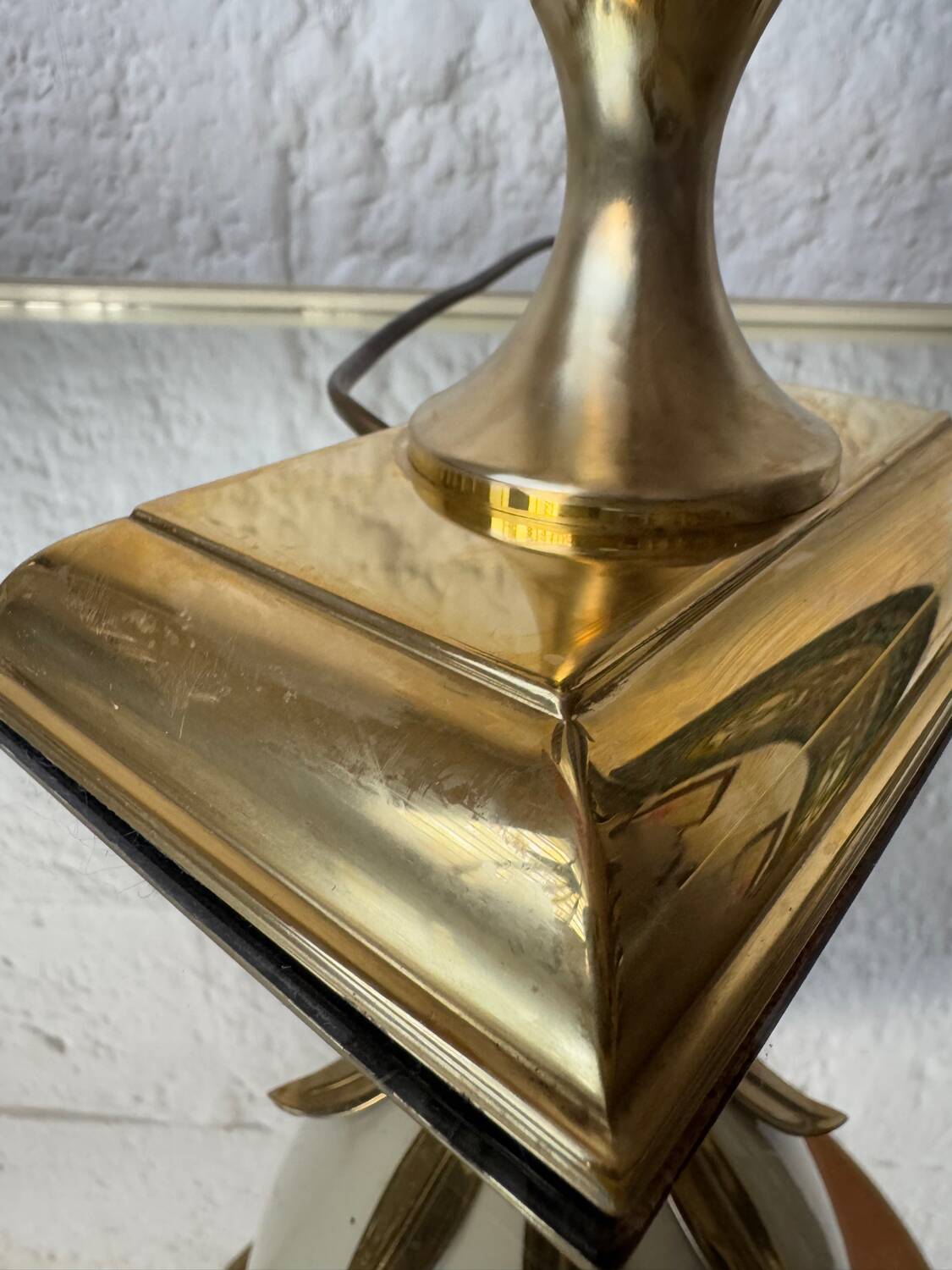 Pineapple Egg Lamp by Le Dauphin, 1970s