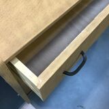 50s vintage oak chest of drawers