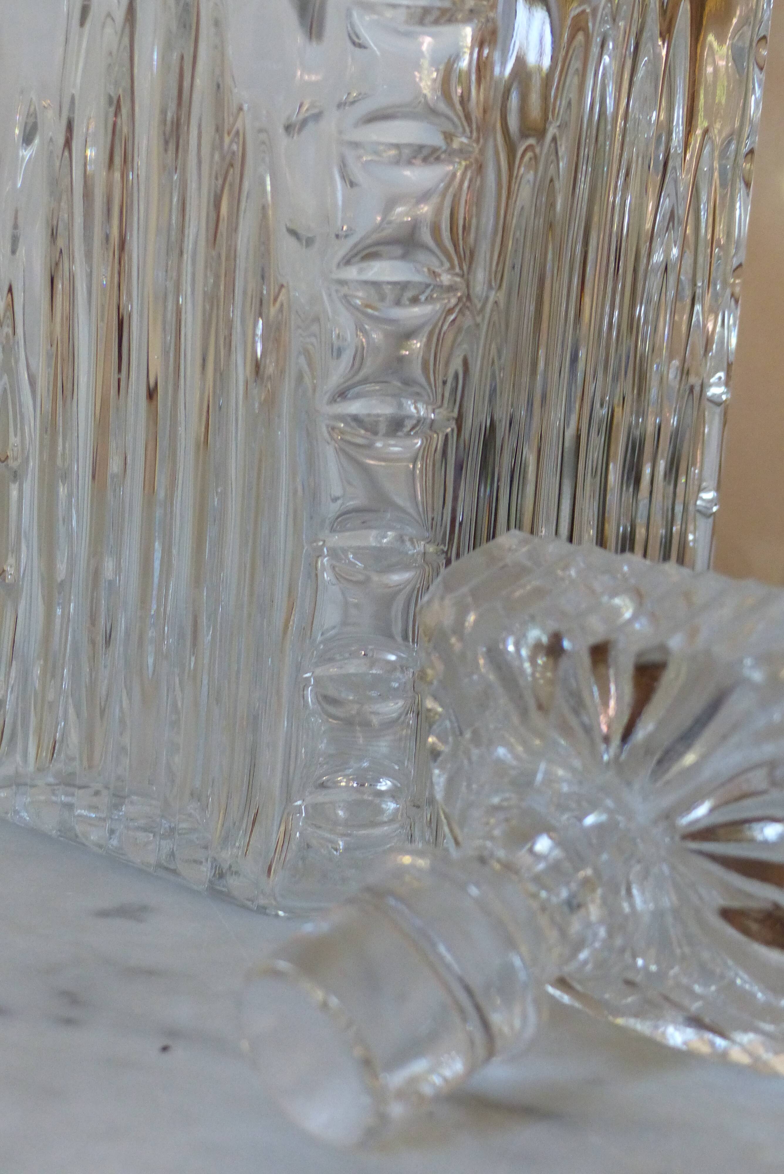 Crystal whisky carafe