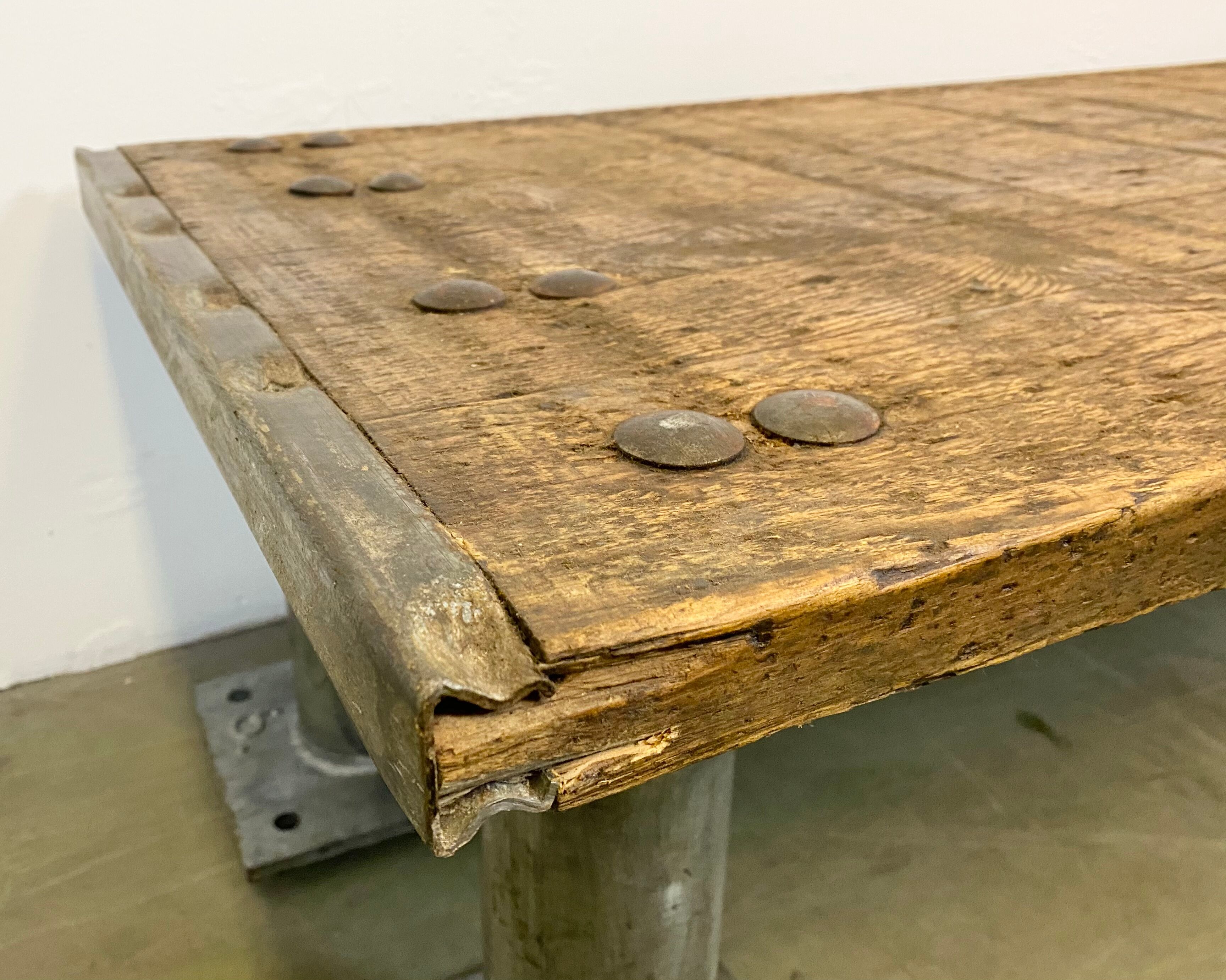 Vintage industrial coffee table