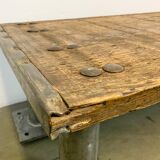 Vintage industrial coffee table