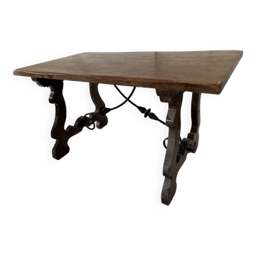 table bois et fer