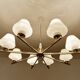 Large Mid Century Italian Pendant Light