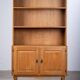 Brutalist Oak Bookcase by Henning Kjærnulf, Denmark, 1960s