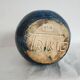 Triki blue ceramic vase floral patterns