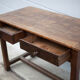 Table bois ancienne table de cuisine table salon campagne, chalet, table avec tiroirs