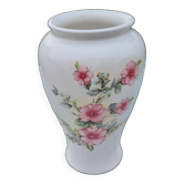 Grand vase en porcelaine blanche