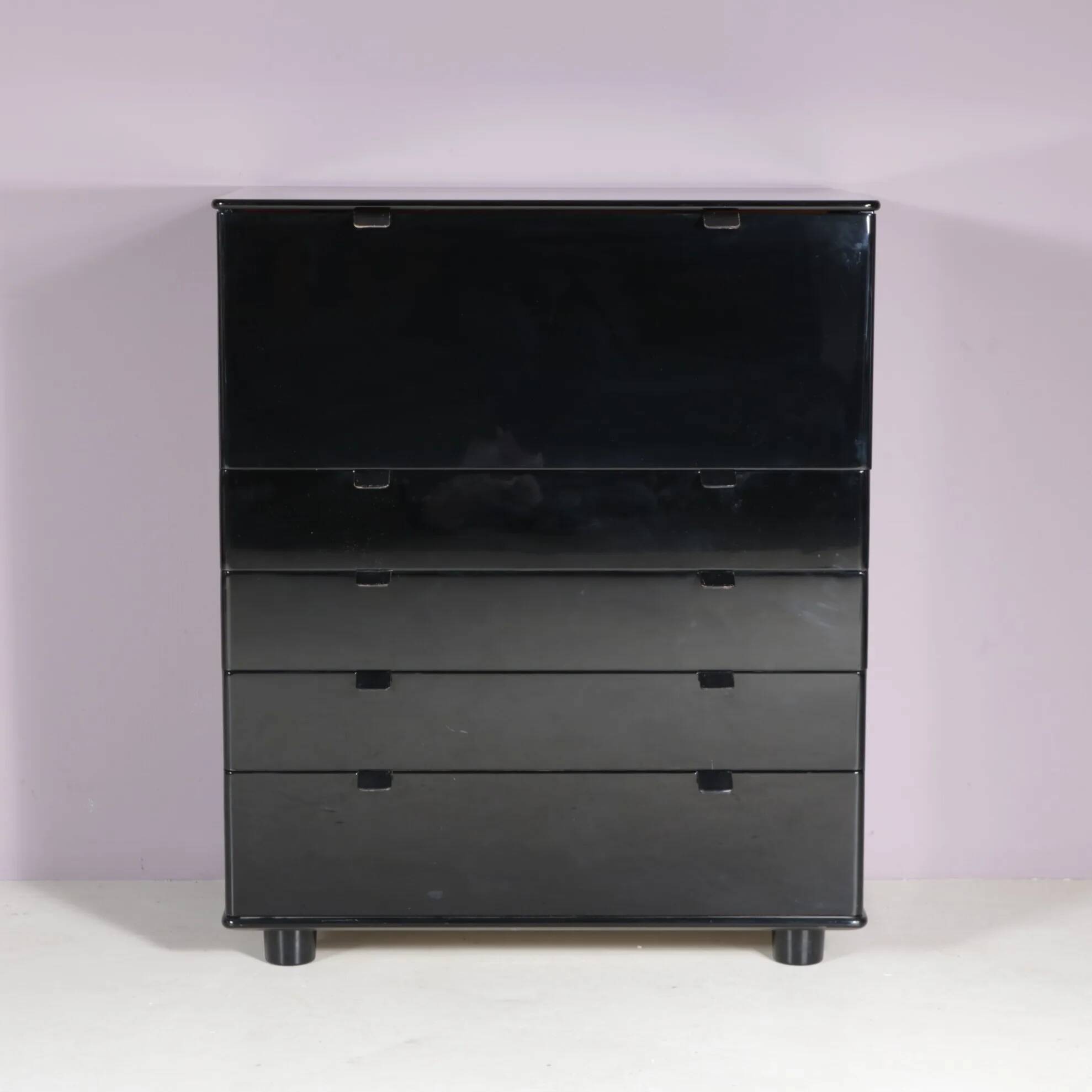 1980s Peter Maly secretary cabinet for Interlubke, Germany