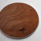 Oval mirror top 1950 silver