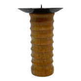 Chandelier moderniste en bois, Allemagne 60s
