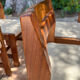 Chaises en ormes massif circa 70