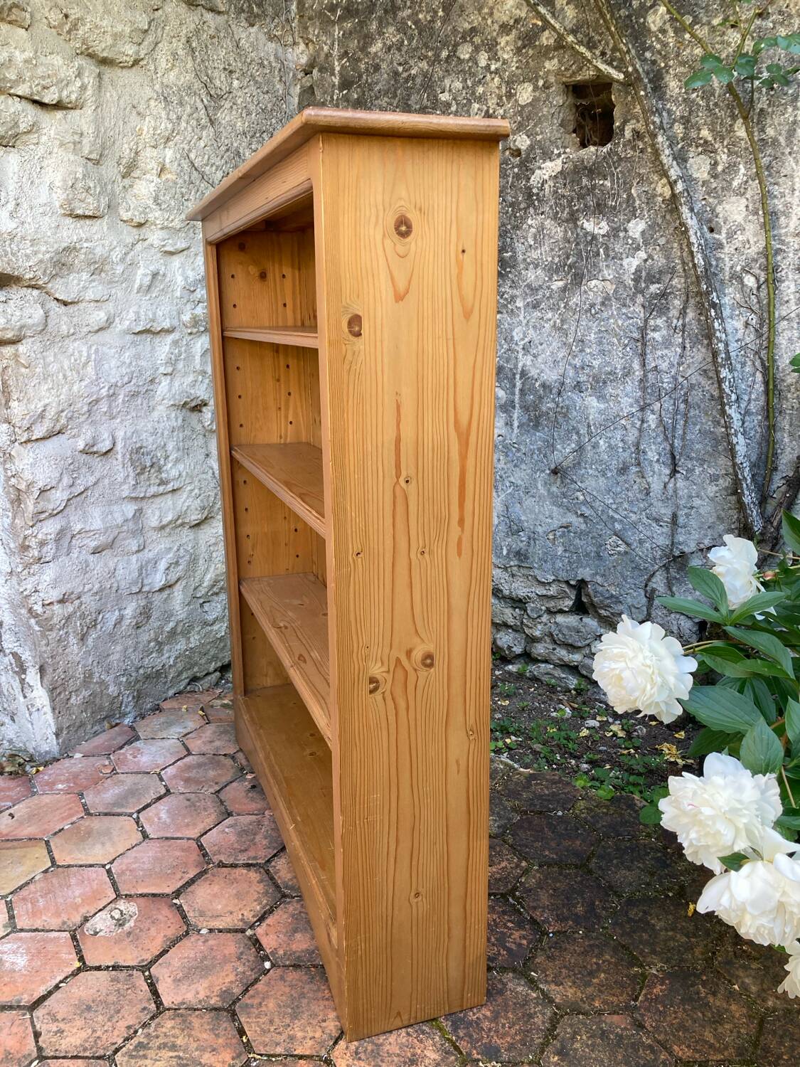 Vintage pine shelf