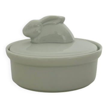 Terrine petit lapin en porcelaine