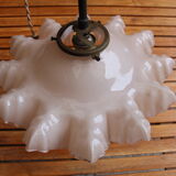 Opaline pendant light from the 60s