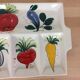 Italian ceramic platter for appetizers.