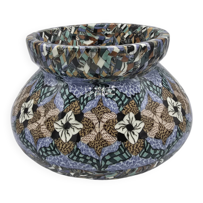 Jean Gerbino (1876-1966) Vallauris – Vase - Cache-pot  - 22 cm /  vers 1950
