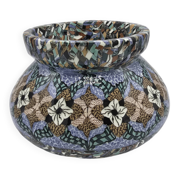 Jean Gerbino (1876-1966) Vallauris – Vase - Cache-pot  - 22 cm /  vers 1950