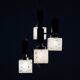 Pendant lamp, Italian design, 1970s, manufactured in Italy