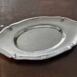 Small Silver-Plated Metal Hors d'oeuvre Dish HOKA 16 cm / 8 cm