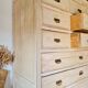 Haberdashery workbench - high chest of drawers - tallboy