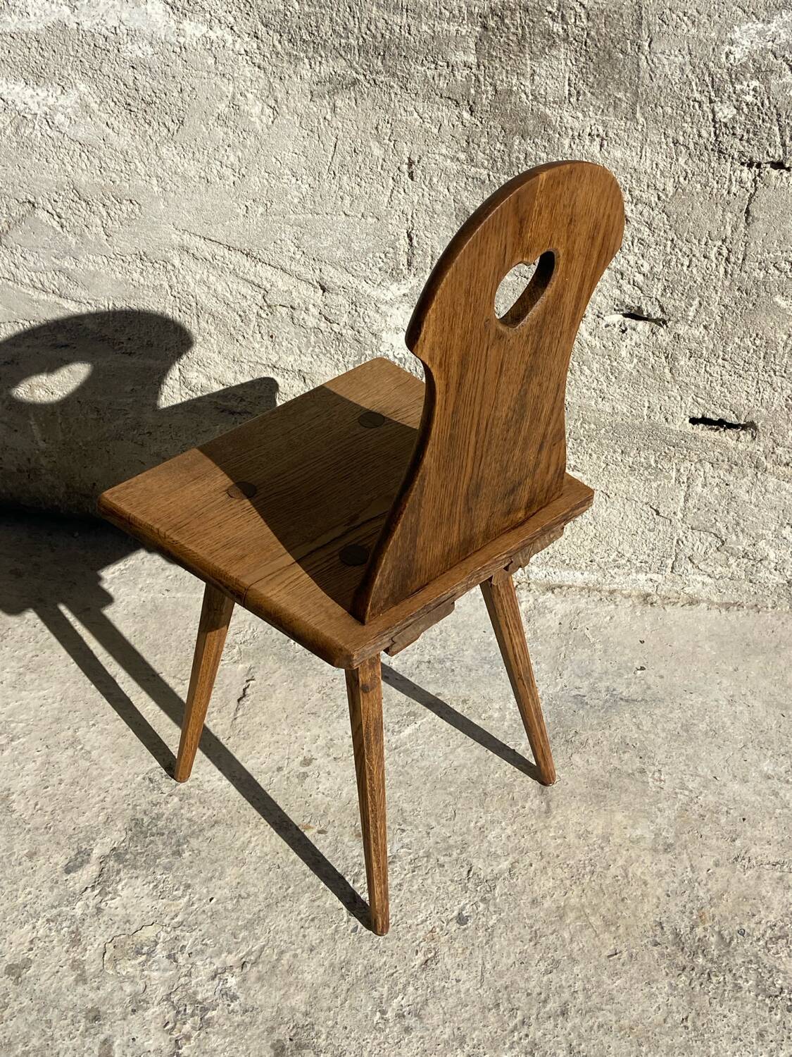Lot de 8 chaises de montagne en bois