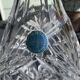 Vintage bohemian crystal decanter