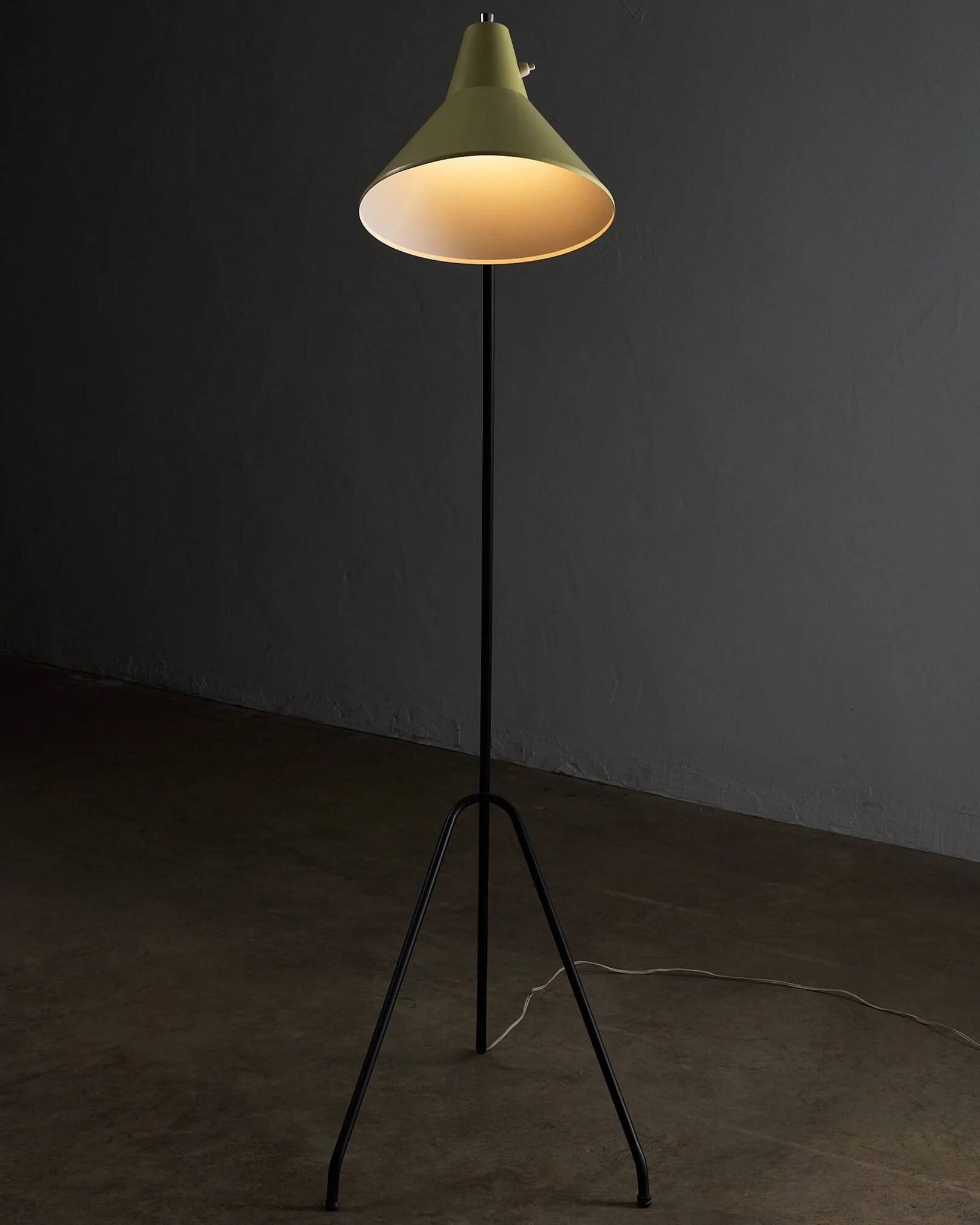 Grasshopper tripod floor lamp by Willem van Doorn