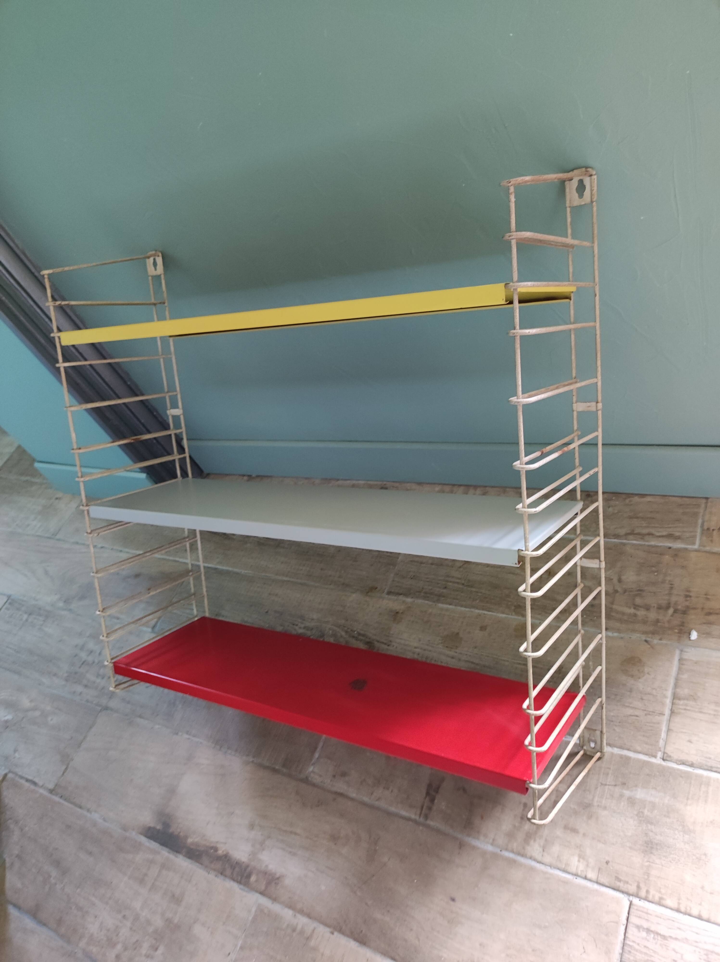Wall shelf Tomado Holland by Dekler vintage design 50 60
