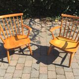 Pair of scandinavian armchairs 1960