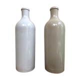 Paire anciennes bouteilles grès émaillé mkm 0,75l