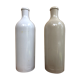 Paire anciennes bouteilles grès émaillé mkm 0,75l
