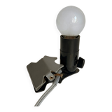 Clip-on small bedside lamp, Buchleseleuchte Germany 1950s