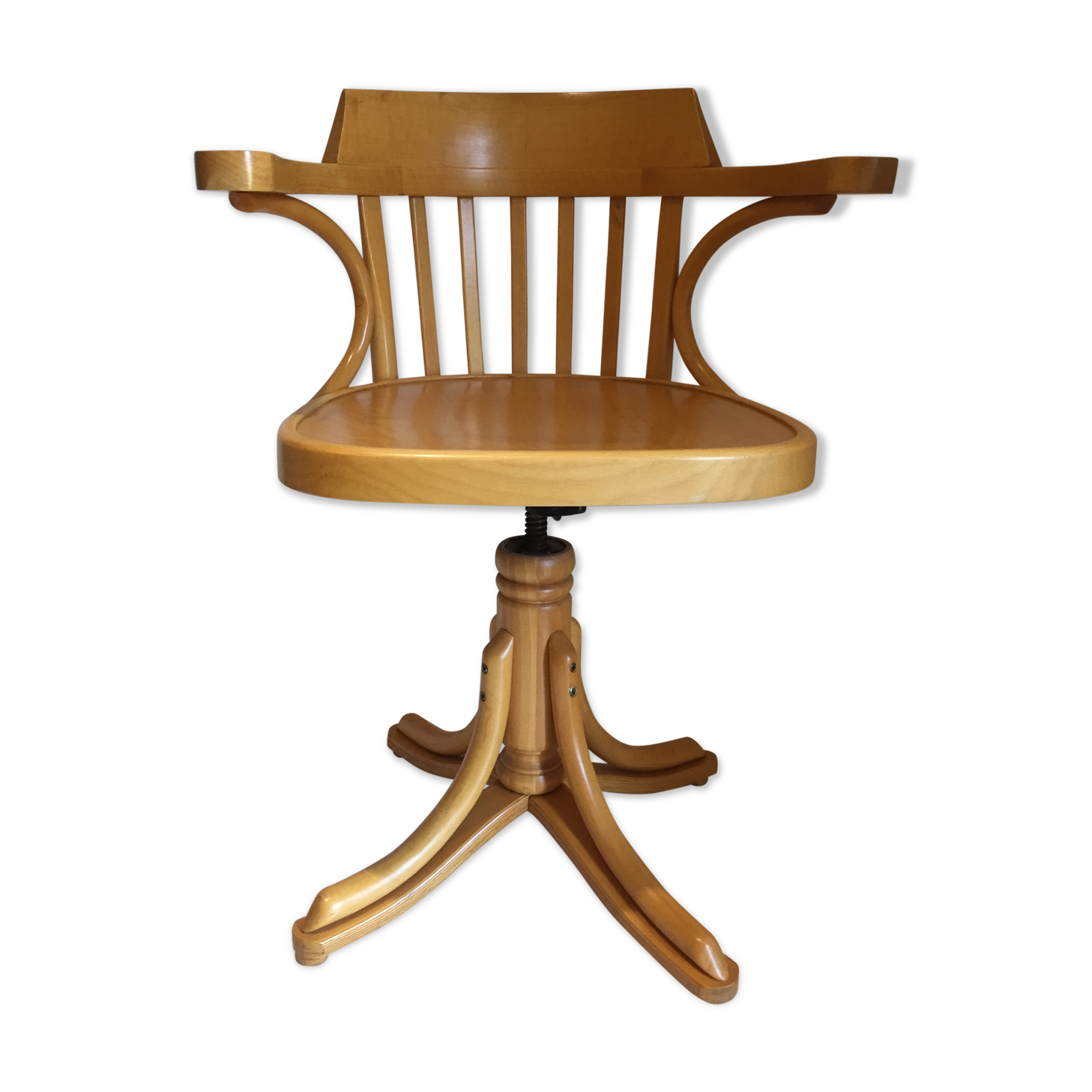 Swivel office chair, ZPM Radomsko for Thonet, year 1960