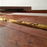 Elm burl coffee table, 70s