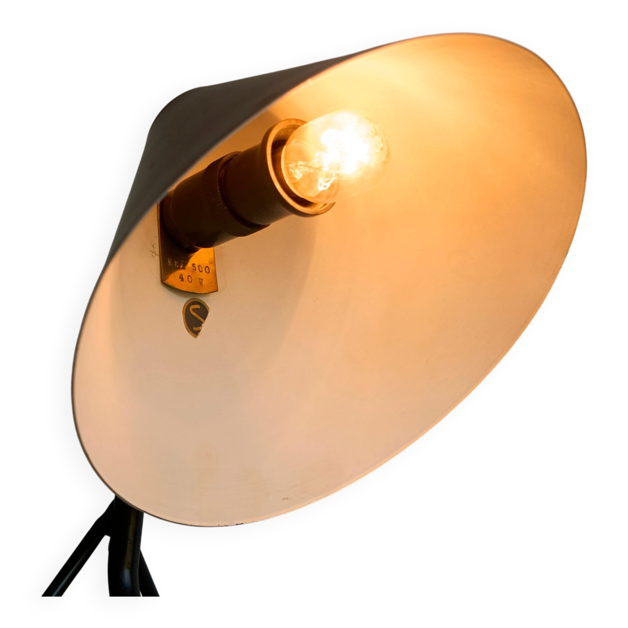 Erik Wärnå table lamp or wall sconce for Gnosjö Konstsmide 1950
